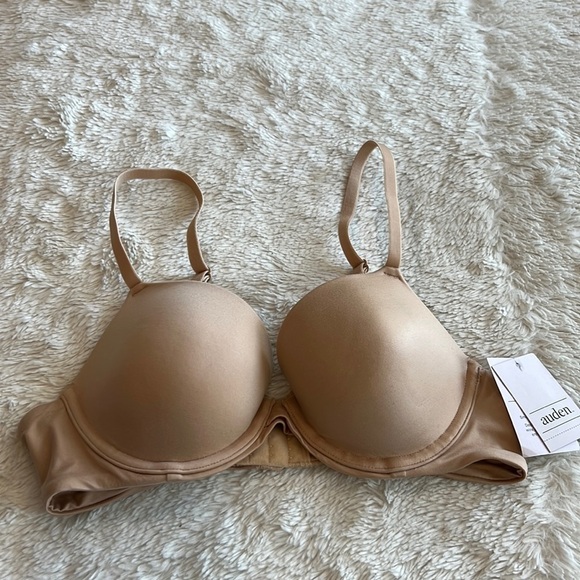 NWT Auden The Icon Lightly Lined Full Coverage Underwire Bra 34A - Picture 1 of 8